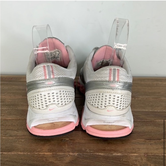 SOLD NIKE silver white and pink air vapor running sneakers us women’s size 8 - Picture 6 of 8